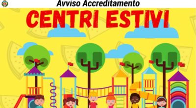 Centri estivi: Avviso per l’accreditamento
