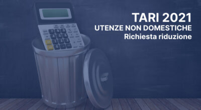 TARI 2021 – Richiesta riduzione per emergenza COVID 19