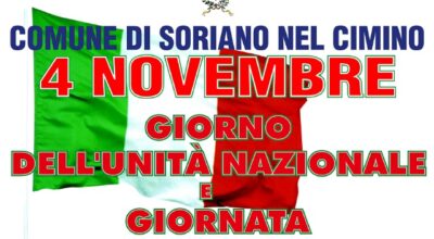 4 Novembre 2024 – Giorno dell’Unità Nazionale e delle Forze Armate
