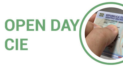 Sabato 18 Maggio 2024 – Open Day Carta Identità Elettronica