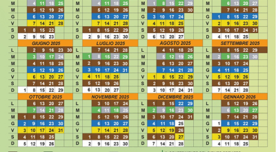 Calendario Raccolta Differenziata 2025-2026